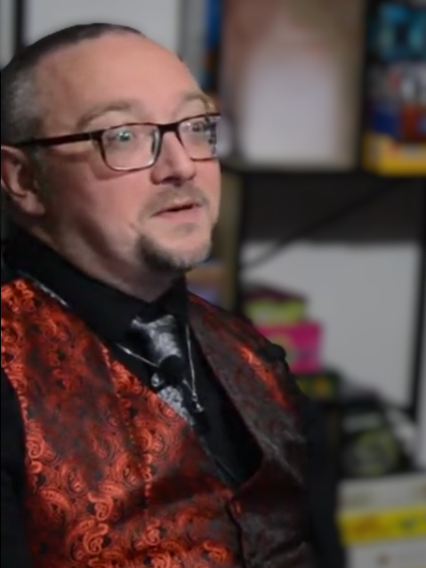 Portrait de Fabrice alias Nehwon, rôliste et créateur